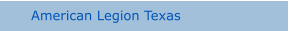 American Legion Texas